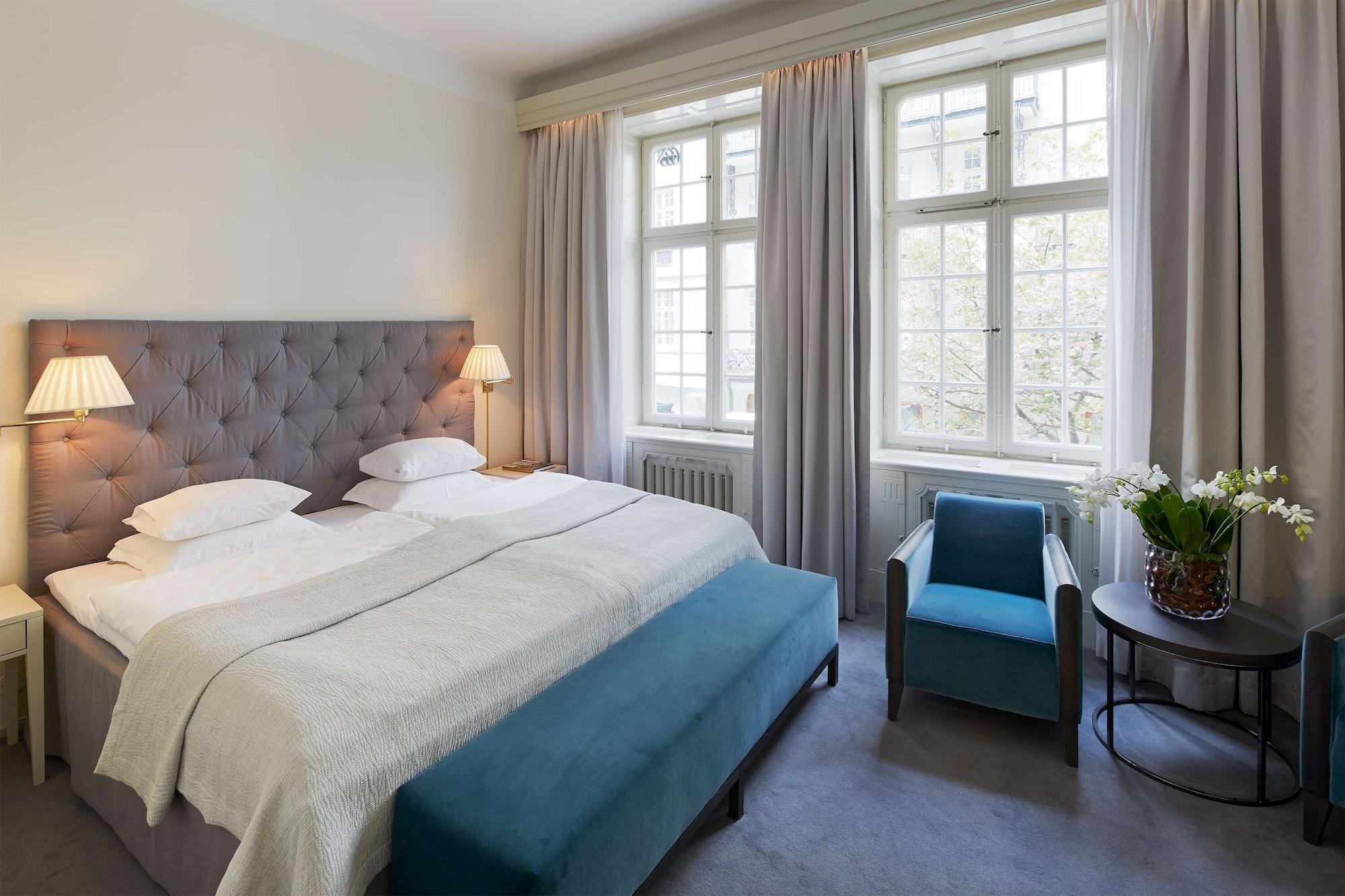 Hotel Diplomat Stockholm Exterior foto A room at the hotel