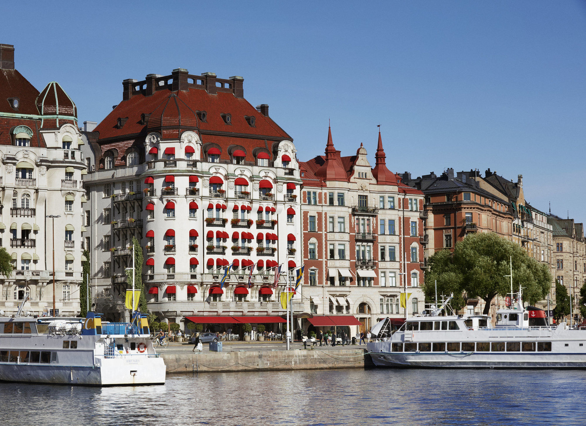 Hotel Diplomat Stockholm Exterior foto The hotel in 2010